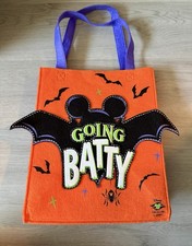 DISNEY CRUISE LINE HALLOWEEN CANDY BAG HALLOWEEN ON THE HIGH SEAS GOING BATTY picture