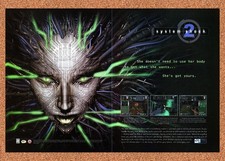 1999 System Shock 2 PC Original Advertisement / Retro Promo v1 picture