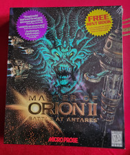 Masters of Orion II Big Box (1996) PC USA Retail NEW Big Box Factory Sealed RARE picture