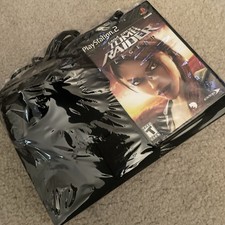PlayStation 2 Console + Lara Croft Tomb Raider Legend Video Game & Memory card  picture