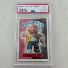 Topps Garbage Pail Kids 1985, SPLIT KIT, 81a, PSA 9. picture