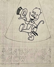 Original 1959 Woody Woodpecker Concept Art