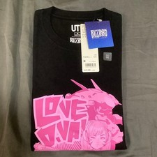 UNIQLO Overwatch D.va T-Shirt Black M Size Blizzard Tag New Unisex picture