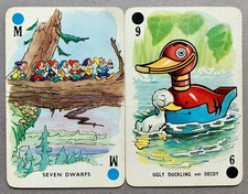 2 Vtg. 1939 Disney Castell Bros./Pepys Mickey’s Fun Fair Red, Seven Dwarfs + 1 picture