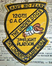The Underdogs - Snoopy Patch - 120th Attack Helicopter - Vietnam War - D.688 picture
