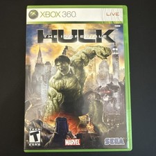 SEGA The Incredible Hulk Xbox 360. Tested and works. CIB picture