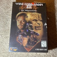 Wing Commander 3-Heart of the Tiger-In Plastic Wrapping W Missing Spots See Pics picture