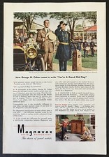 1945 Magnavox Radio Phonograph You're A Grand Old Flag Color Vintage Print Ad picture