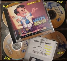 leisure suit larry 7 PC GAMEs Collection. PC CD-ROM Plus 1 GAME, 3pcs -BONUS. picture