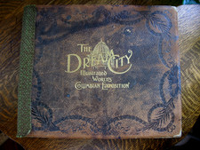 Antique Book The Dream City Illustrated World's Fair Columbian Expo Photos 1893 picture