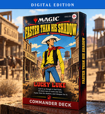 Lucky Luke, DIGITAL 100 Card Commander Deck, MTG EDH picture