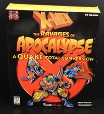 X-MEN: RAVAGES OF THE APOCALYPSE Total Quake Conversion PC Game in Box Nice Set picture