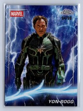 2025 Topps Chrome Marvel Marvel Studios Yon-Rogg /99 Thor Lightning Refractor 97 picture