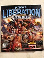 SSI Warhammer 40,000 Final Liberation PC CD-ROM Strategy T 1997 w/ figure picture