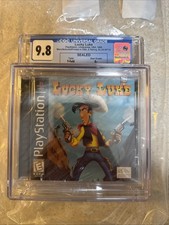 New Lucky Luke Sony PlayStation 1 PS1 Infogrames RARE Game CGC 9.8 A+ picture