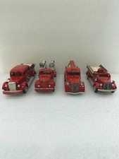 Lot of 4 DeHanes Models USA 1/43 Handcrafted Fire Trucks FDNY Mack Searchlight picture