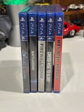 Sony PlayStation 4 Bundle Of 5 Games Creed Fire Wall Battle Zone All New Sealed picture