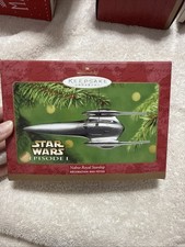 2001 Hallmark Keepsake Ornament Star Wars: Episode I Naboo Royal Starship  picture