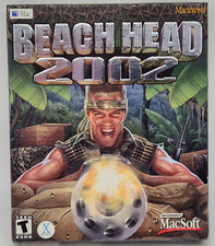 NEW BEACH HEAD 2002 FACTORY SEALED BIG BOX MAC OS X 8 CD MACINTOSH APPLE MACSOFT picture