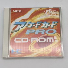 PC Engine Arcade Card Pro CD Rom2 NEC PCE Japan Import Game picture
