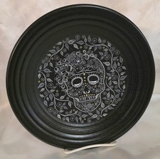 Fiesta Black Sugar Skull Skeleton 9