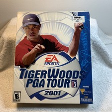 Tiger Woods PGA Tour 2001 Classics (PC Game 2001)  Vintage Golf Factory Sealed picture