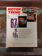 September 1966 Motor Trend Magazine picture