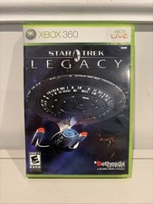 Star Trek: Legacy (Microsoft Xbox 360, 2006) w/ Manual - Tested Case Damage picture