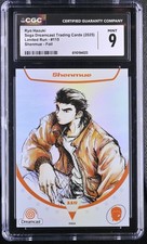 CGC 9 Ryo Hazuki 2025 Sega Dreamcast Cards #115 Shenmue Foil Limited Run Games picture