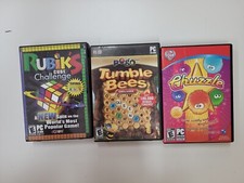 Tumble Bees Delux, Chuzzle, Rubik's Cube Challenge 3 PC Games PC CD-ROM picture