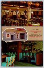 Postcard Nankin Chinese American Food Restaurant Minneapolis Minnesota picture