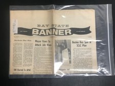 PRIVATE LISTING - Dr. M. L. King Assassination - 3 Bay State Banner Newspapers picture