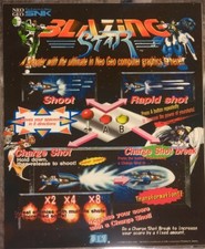 Blazing Star Neo Geo Mini Arcade Marquee picture