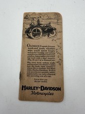 Vintage Harley Davidson Dealer Memo Book Unused 1928 SHIPS FREE IN USA picture