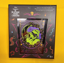 Loungefly Disney Nightmare Before Christmas Oogie Boogie Glow Dark LE 3