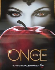 Once Upon A Time 2013 San Diego Comic-Con SDCC mini ABC promo foldout poster NEW picture