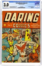 Daring Mystery Comics #5 CGC 3.0 1940 2137853002 1st app. the Falcon picture