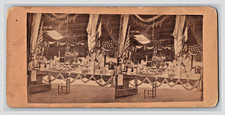 Civil War Stereoview Mississippi Valley Sanitary Fair St Louis Cigar & tobacco picture