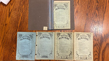 Lot of 5 - The Tribune Almanac & Political Register Booklets 1855-1876 picture