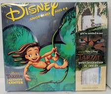 Disney Tarzan ActivityCenter Vintage 1999 PC CD-ROM Windows 95/98 factory Sealed picture