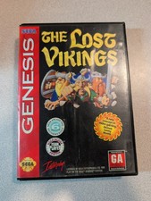 The Lost Vikings Sega Genesis Game Complete Tested picture
