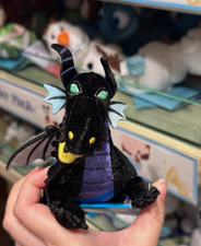 2025 Genuine HK Disney Maleficent Halloween Shoulder Magnetic Plush Ages 13+ picture