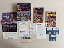 1992 Wolfenstein 3D: Spear Of Destiny Big Box Edition PC 3.5 IBM CIB W Hint Book picture