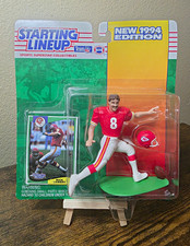 Kenner Starting Lineup Nick Lowery Kansas City Chiefs NFL 1994 Figure + Helmet picture