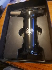 Special Blue Inferno Butane Refillable Torch Jet Flame Lighter INF101B - BLACK picture
