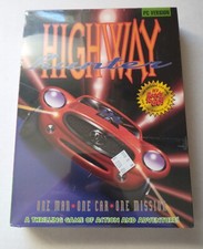 Highway Hunter PC 1994 Video Game New Sealed 3.5 Diskette Rare Vtg picture