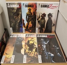 DJANGO ZORRO #1-7 COMPLETE SET 2014 FN-VF UPPER MID-GRADE SET COVER A SET (READ) picture