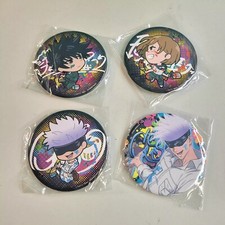 Set Of 4 Jujutsu Kaisen Gojo Badges. Large 4