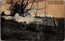 American Motor Cars Firing Broadside Armored Vehicle RPPC Chattanooga TN picture