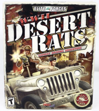 Desert Rats - PC Game - Big Box - New Sealed - See desc. picture